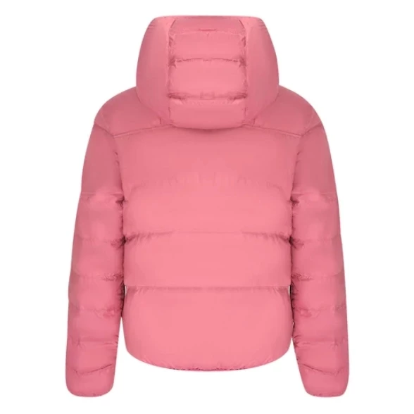 NIKE PEMBE ÇİFT TARAFLI ŞIŞME CEKET - 4