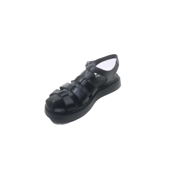 Janestt Kadın Deri Sandalet 145-880 - 5
