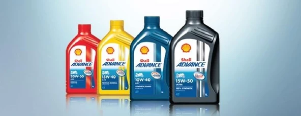 SHELL ADVANCE 4T ULTRA 15W50 4X1 LİTRE AVANTAJ PAKETİ - Resim 2