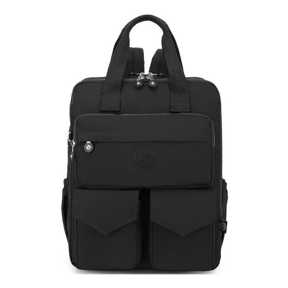 Büyük Boy Krinkıl Kumaş Sırt Çantası Smart Bags 1175 - 7