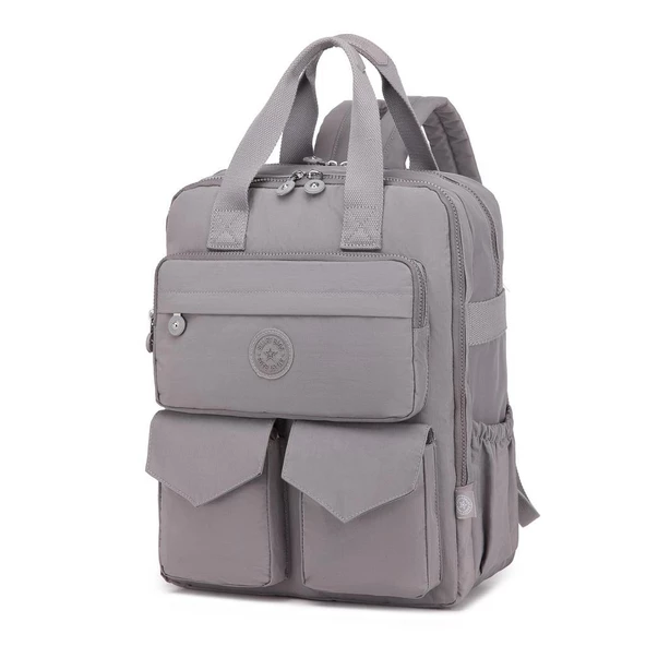 Büyük Boy Krinkıl Kumaş Sırt Çantası Smart Bags 1175 - 6