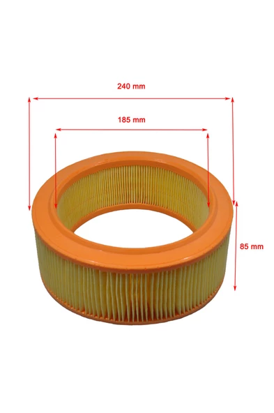 Ford Transit 1985-1991 Hava Filtresi - Resim 2