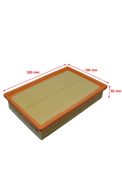 Ford Focus II 1.4, 1.6, 1.8, 2.0 2004-2012 Hava Filtresi - Resim 2