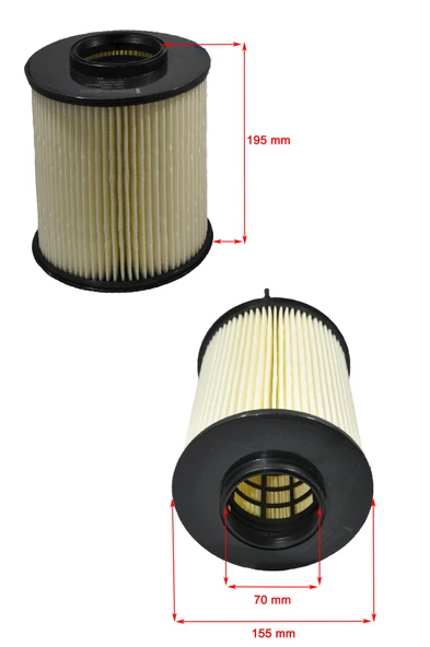 Volvo S40 II 1.6, 1.6D, 1.8, 2.0, 2.0D, D2 2008-2012 Hava Filtresi - Resim 2