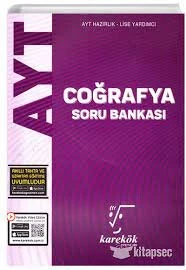 AYT Coğrafya Soru Bankası Karekök Yayınları