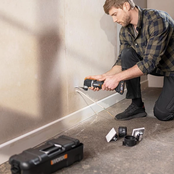 Worx Wa4965 Çok Amaçlı Raspalama Makinası İçin 45Mm Universal Esnek Kazıma Bıçağı - 3