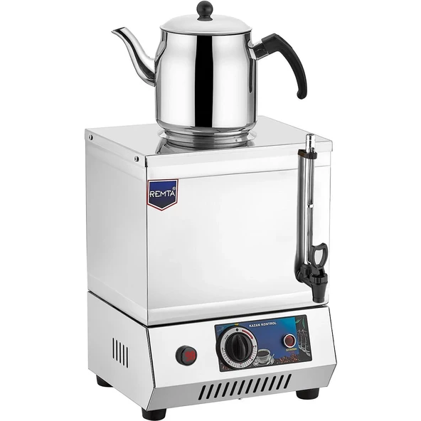 Remta Remta EP01 15 Model Tek Demlikli Elektrikli Çay Kazanı 14 LT + YEDEK REZİSTANS - 2