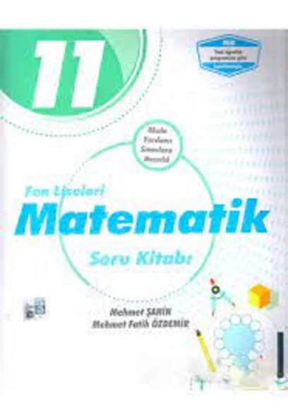 Palme - 11.Sınıf Fen Liseleri Matematik Soru Kitabı *Yeni* 2019