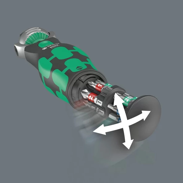 Wera 8009 Zyklop Cırcırlı Lokma Tornavida Set 05004281001 - 7