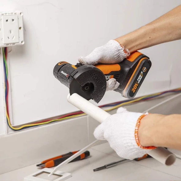 WORX WA6076.3 WX801 İçin 76x10mm 3 Adet Metal ve PVC Kesme Taşı - 4