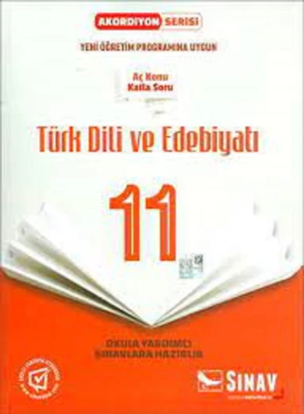 Sınav - 11. Sınıf Türk Dili Ve Edebiyat Akordiyon Serisi