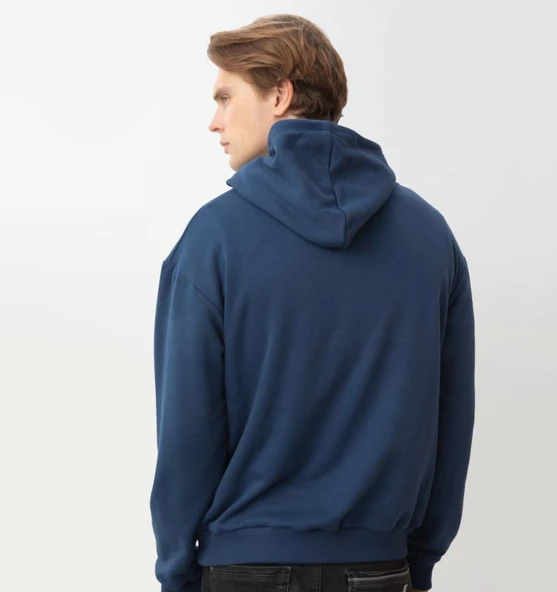 Nors Kvasir Kapüşonlu Sweatshirt Lacivert - 2