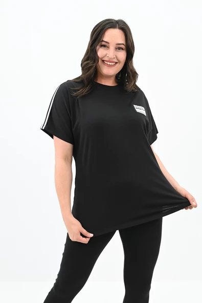 Kadın Büyük Beden Taytlı Takım 3697-23 - 4