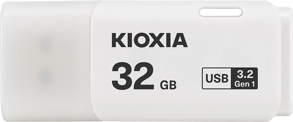 Kioxia 32GB U301 Beyaz USB 3.2 Gen 1 Flash Bellek