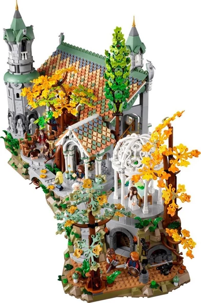 LEGO Icons 10316 Yüzüklerin Efendisi: Rıvendell (6167 Parça) - 5