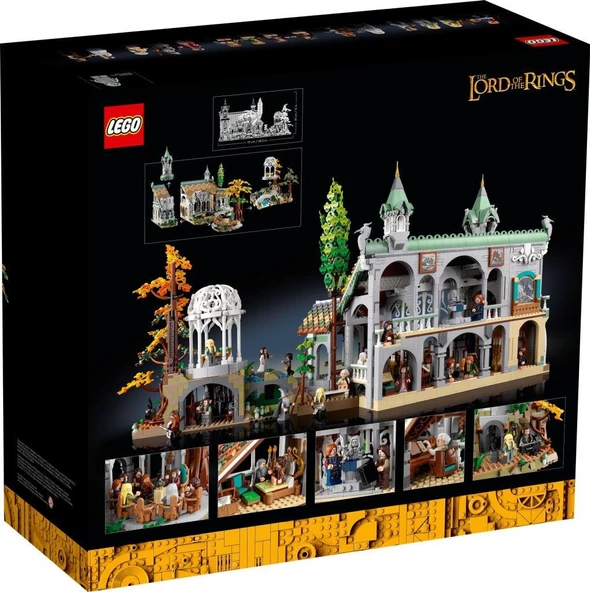LEGO Icons 10316 Yüzüklerin Efendisi: Rıvendell (6167 Parça) - 6