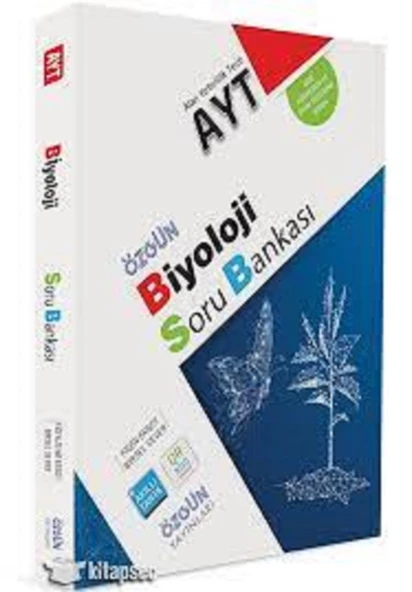 AYT Biyoloji Soru Bankası Özgün Yayınları
