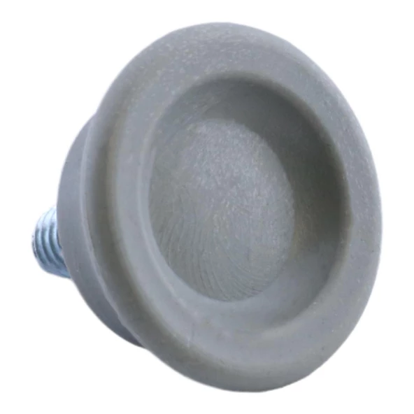 Bingo Rotil Ayak M6 Civatalı mm Gri Profil Ayağı 2.5 cm (10 ADET) - 3