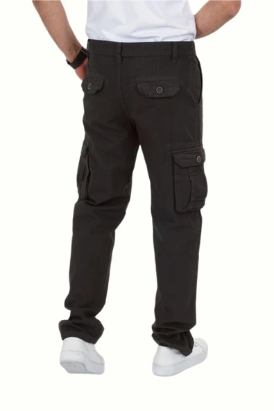 Erkek Kanvas Kargo Pantolon DYM-1952 - Resim 8