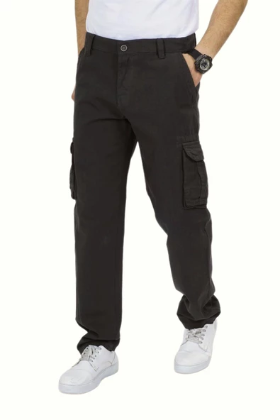 Erkek Kanvas Kargo Pantolon DYM-1952 - Resim 6