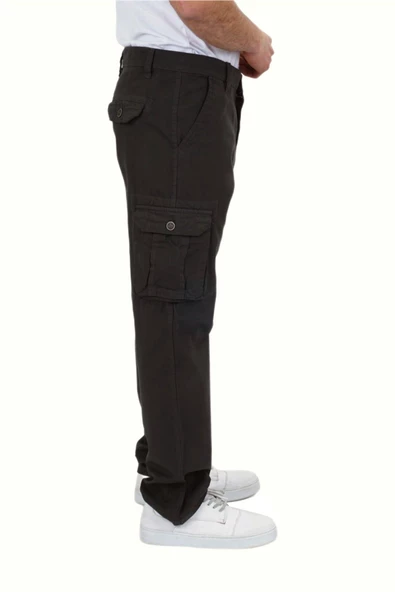 Erkek Kanvas Kargo Pantolon DYM-1952 - Resim 7