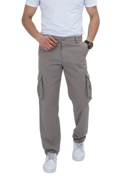 Erkek Kanvas Kargo Pantolon DYM-1952 - Resim 9
