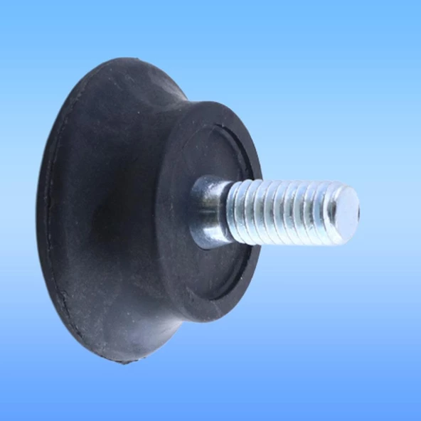 Bingo Rotil Ayak M6 Civatalı 6 mm Siyah Profil Ayağı 2.5 cm (10 ADET) - 4