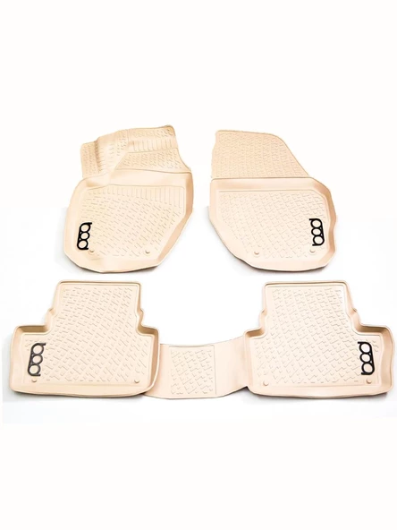 Volvo XC70 3D Havuzlu Paspas Bej Bod ürün görseli