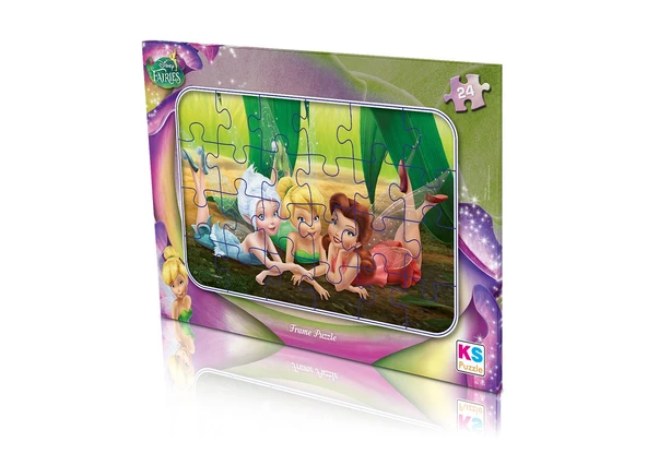 Disney Fairies Lisanslı Frame Puzzle Yapboz 24 Parça - 2