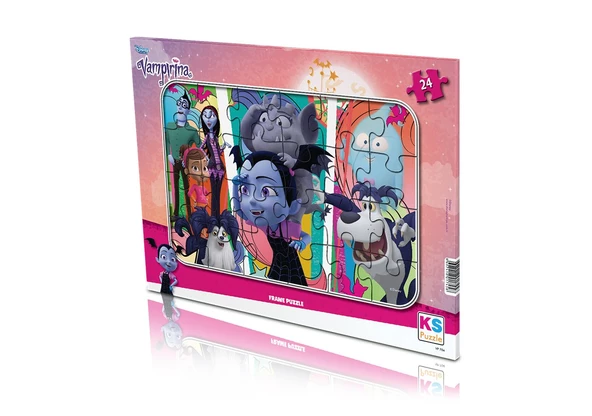 Disney Vampirina Lisanslı Frame Puzzle Yapboz 24 Parça - 2