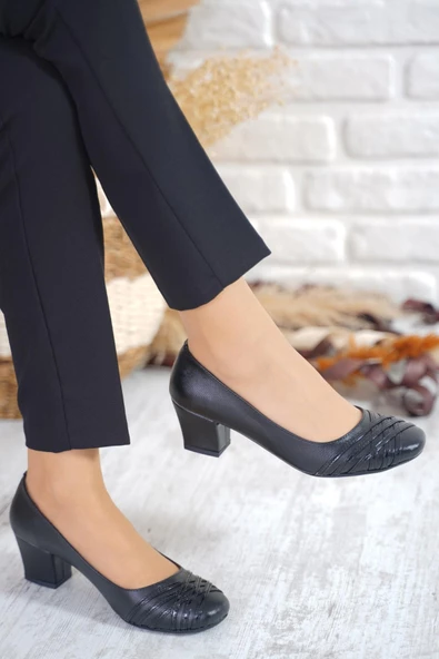 GoldStep 8641 Kadın 5 Cm Topuklu Günlük Ayakkabı - 4