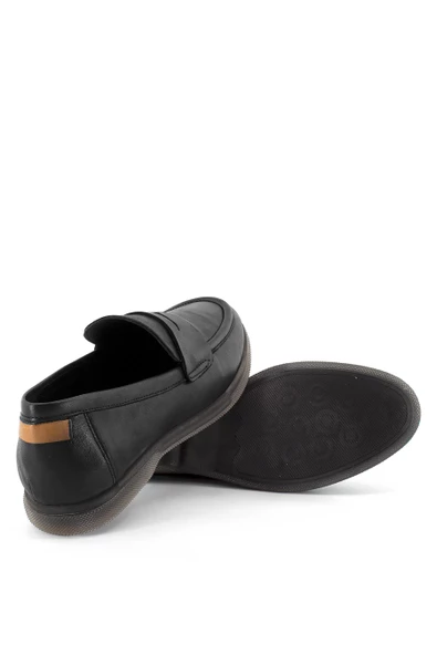 MAMMAMİA D23YA-3390 LOAFER DERİ KADIN AYAKKABI - 4
