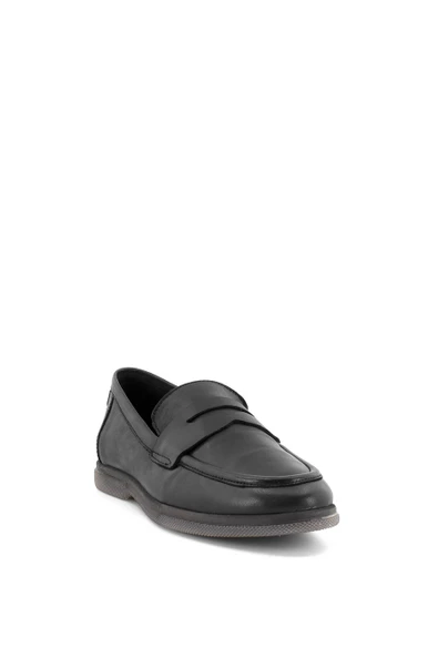 MAMMAMİA D23YA-3390 LOAFER DERİ KADIN AYAKKABI - 2