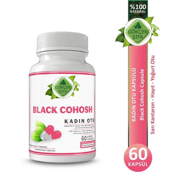 Kadın Otu Kapsül (BLACK COHOSH CAPSULE) 60 Adet