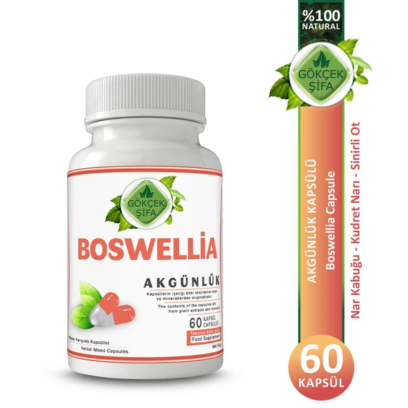 Akgünlük Kapsül (Boswellia Capsule)  60 Adet