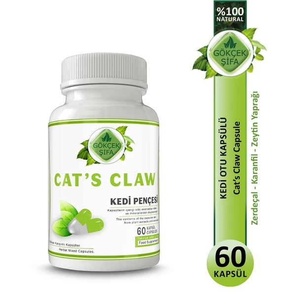 Kedi Pençesi Kapsül (CAT'S CLAW CAPSULE) 60 Adet