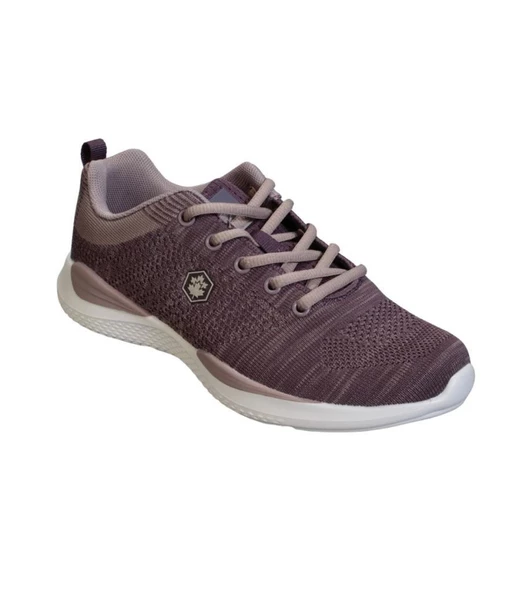 LUMBERJACK Kadın Mor Bağcıklı Memory Taban Sneaker Spor Ayakkabı