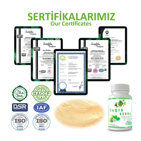 Serra CoQ10 1000 mg 60 Kapsül - Resim 5