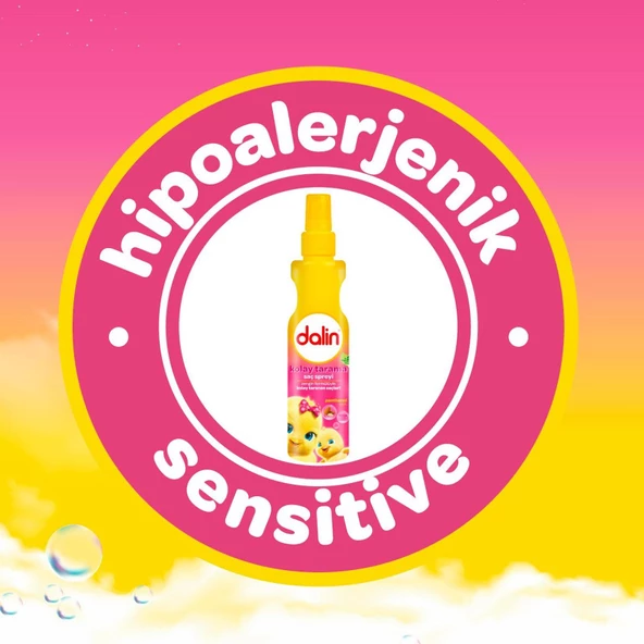Dalin Badem Özlü Kolay Tarama Saç Spreyi 200 ml 2 ADET - 5
