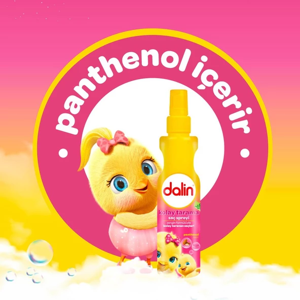 Dalin Badem Özlü Kolay Tarama Saç Spreyi 200 ml 2 ADET - 4