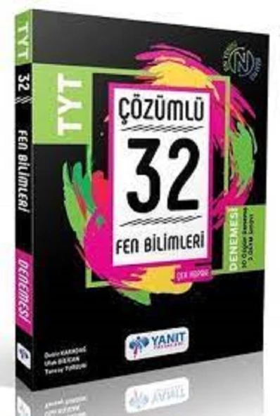 TYT Fen Bilimleri Çözümlü 32 Deneme Yanıt Yayınları