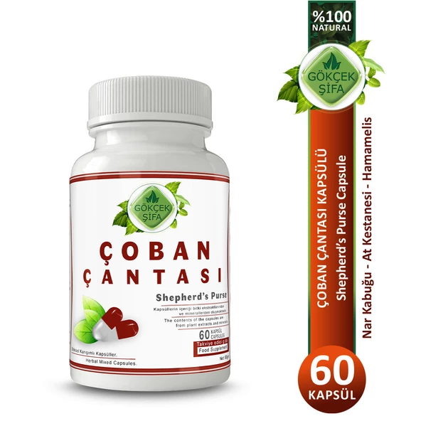 Çoban Çantası Kapsül (SHEPHERD'S PURSE CAPSULE) 60 Adet ürün görseli 1