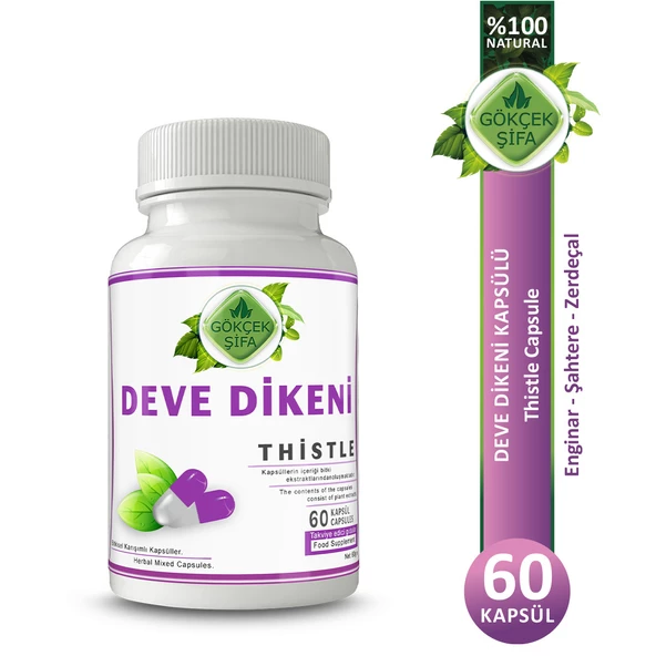 Deve Dikeni Kapsül (MİLK THİSTLE CAPSULE) 60 Adet