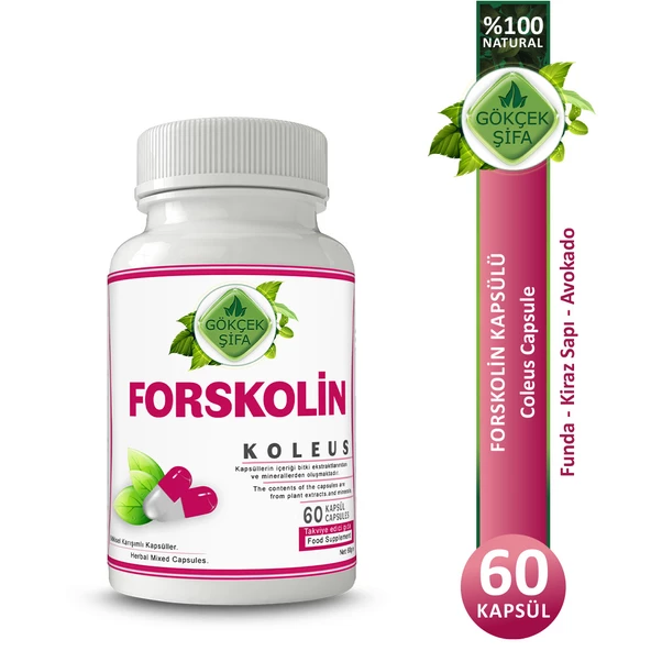 Forskolin Kapsül (COLEUS CAPSULE) 60 Adet