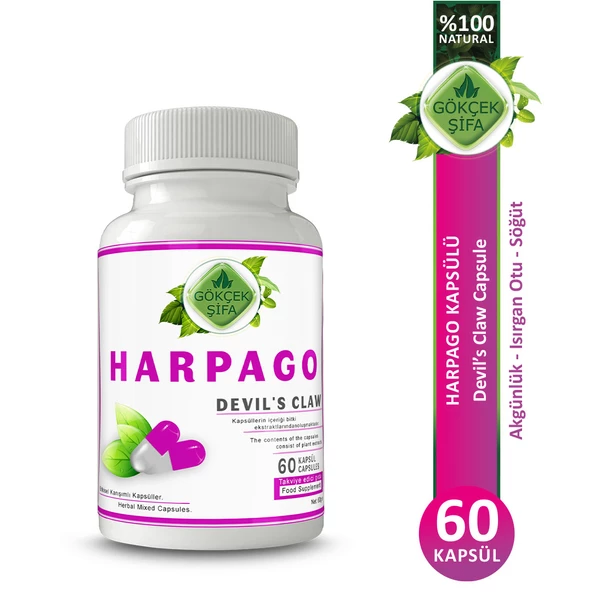 Harpago Kapsül (DEVİL'S CLAW CAPSULE) 60 Adet