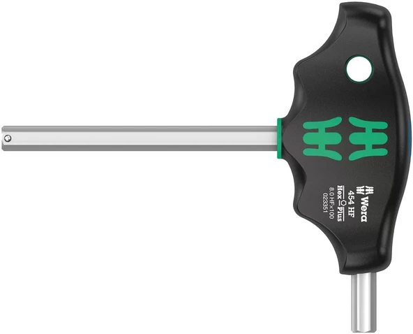 Wera 454 HF Tutma Fonksiyonlu Hex-Plus T Saplı Tornavida, 8 x 100 mm ürün görseli 1