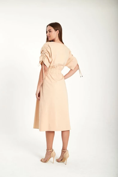 Modatalika Kadın Günlük Şık Elbise - Resim 3