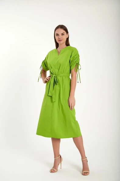 Modatalika Kadın Günlük Şık Elbise - Resim 9