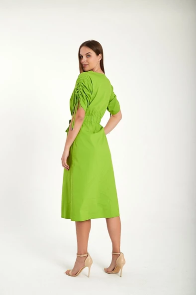 Modatalika Kadın Günlük Şık Elbise - Resim 10