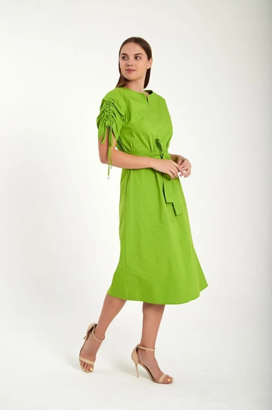 Modatalika Kadın Günlük Şık Elbise - Resim 8